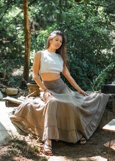 👗 Introducing our Brown Maxi Skirt - a striking piece that effortlessly blends comfort, elegance, and a playful touch of style. This long skirt is crafted from 100% pure cotton in a beautiful brown shade, making it a perfect staple for any wardrobe. 📏 Sizing: Available in one size, comfortably fitting S to XL / US: 4/6/8/10/12/14. 🌟 Features: Made with premium, lightweight cotton, allowing natural flow and breathability. A small, charming ruffle at the bottom adds a touch of feminine flair. F Brown Maxi Skirt, Long Cotton Skirt, Brown Maxi Skirts, Skirt Ruffle, Brown Skirt, Brown Shade, Women Skirt, Skirt Summer, Skirt Maxi