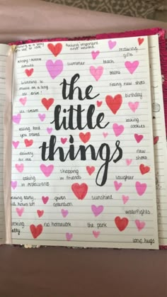 The little things i adore like wtaer fights and long hugs <3 Travel Essentials For Kids, Basketball Homecoming, Bullet Journal Ideas Templates, Journal Inspiration Writing, Love Scrapbook, Bullet Journal Mood Tracker Ideas, Bulletin Journal Ideas