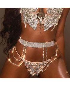 Boho rhinestone chain made of alloy and rhinestone, which is suitable for dancing, bikini show and party. This waist chains waist size is 31.4+ 3.9 inches. Color:Black. This body accessories is suitable to gifted for holiday or festival. It will make you look more attractive and fascinating. Because of the particularity of material,please handle it carefully and keep it dry. Attention:The chain may have an error of 1 inch. Colors do vary on different monitors. We offer a 5 day... Glamorous Festival Body Jewelry With Crystal, Glamorous Crystal Body Jewelry For Festivals, Glamorous Festival Crystal Body Jewelry, Glamorous Festival Body Jewelry In Crystal, Crystal Body Jewelry With Rhinestones For Parties, Festival Crystal Body Chain With Rhinestones, Glamorous Festival Body Jewelry With Bling, Glamorous Rhinestone Body Jewelry For Festivals, Glamorous Summer Body Chain With Rhinestones