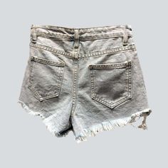 Be the fashion trendsetter of the summer with our Y2K-style. fringe pocket distressed denim shorts from our 2023 Summer Collection! With a high-rise cut. straight silhouette and embellished details. these shorts make a bold statement that's sure to turn heads.What Makes These Shorts a Must-Have Y2K Style: Take a fashionable leap into the past and embrace the vintage-inspired vibe of the new millennium. High-Rise Cut: Complement every body type with a flattering silhouette and a touch of modern s Trendy Cutoff Jeans With Built-in Shorts, Distressed Denim Jean Shorts For Summer, Summer Distressed Denim Jean Shorts, Distressed High-rise Jean Shorts For Summer, Distressed High Rise Jean Shorts For Summer, Summer Ripped Medium Wash Jean Shorts, High Rise Distressed Jean Shorts For Summer, Summer Mid-rise Jean Shorts With Frayed Hem, Trendy High-waisted Jean Shorts With Pockets