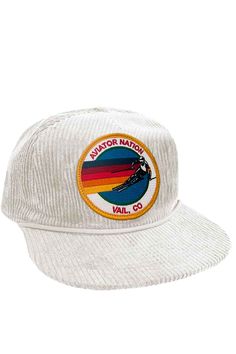 Just launched our new line of corduroy hats. The classic Aviator Nation patches you know and love on an all new vintage corduroy hat. How rad. All of our products go through an intense breaking-down process that gives them a vintage feel you'll love because it's broken in from day one of wearing it. All of our hats are Vintage Adjustable Snapback Hat With Logo Patch, Retro Corduroy Snapback Baseball Cap, Retro Corduroy 5-panel Hat, Vintage Trucker Hat With Logo Patch, Retro Corduroy Snapback Hat, Vintage Trucker Hat With Logo Patch And Flat Brim, Retro Corduroy Flat Bill Hat, Vintage Hat With Logo Patch Flat Brim, Vintage Hat With Logo Patch And Flat Brim