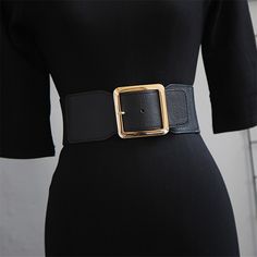 Category:Belt; Season:Spring,Winter,Fall,Summer; Gender:Women's; Belt Silhouette:Wide Belt; Style:Daily,Elegant,Fashion,Holiday,Formal; Occasion:Date,Weekend,Business,Work,Daily,Dailywear; Material:PU; Color:Black,Gold; Pattern:Pure Color; Front page:FF; Listing Date:01/11/2022; Length:; Width: Waist Corset, Women Waist, Corset Belt, Belted Coat, Women's Belt, Black Women Fashion, Winter 2022, Wide Belt, Pure Color