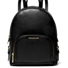 Brand New With Tag Color: Black Gold Tone Hardware Details Backpack Pebbled Leather 100% Leather Trim: 60% Polyurethane /20% Polyester/ 20% Cotton Gold-Tone Hardware 8.75" W X 12"H X 4.25"D Exterior Details: Front Zip Pocket Interior Details: Back Zip Pocket, Tech Compartment, Front Slip Pocket Lining: 100% Polyester Zip Fastening Imported Black Backpack With Gold-tone Hardware For On-the-go, Michael Kors Leather Backpack With Zipper, Classic Black Backpack With Gold-tone Hardware, Everyday Black Textured Leather Backpack, Michael Kors Textured Leather Travel Bag, Michael Kors Leather Backpack With Zipper Closure, Michael Kors Leather Standard Backpack, Black Textured Leather Standard Backpack, Black Textured Leather Backpack