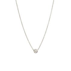 14k gold chain necklace with a single floating diamond pendant Round Diamond Pendant, Bezel Set Necklace, Floating Diamond Necklace, Diamond Choker Necklace, Diamond Heart Pendant Necklace, Gold Chain Choker, Bezel Necklace, Diamond Choker, Diamond Solitaire Necklace