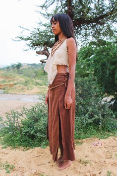 "Tribal Skirt, Long Skirt, Boho Clothing Beautiful long skirt with open front, made of high quality natural cotton. Adjustable straps on the sides. COLORS Chocolate Brown SIZES XS = 32-36 Inch Around HIP S = 34-38 \" \" \" M = 36-40 \" \" \" L = 38-42 \" \" \" XS = 35 Inch Long S = 37 \" \" M = 38 \" \" L = 39 \" \" ✴︎ More COLORS and MATERIALS: https://etsy.me/2OBoaQv ❁ Our shop on ETSY: https://www.etsy.com/shop/NaturaSpiritShop" Earth Goddess Clothing, High Waist Cotton Bohemian Skirt, High Waist Bohemian Cotton Skirt, Traditional Skirt Bottoms For Beach, Traditional Skirt For Beach, Relaxed Lined Wrap Skirt For Festivals, Traditional Long Skirt For The Beach, Festival Long Wrap Skirt, Brown Long Skirt For Vacation