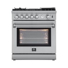 Forno 30 Lazio Gas Range with 5 Sealed Burner, Air Fryer & Griddle (FFSGS6276-30) Ranges Forno Refrigerator Wall, Microwave Drawer, Luxury Appliances, Kitchen Appliance Packages, Dual Fuel Ranges, Large Oven, Single Oven, Built In Dishwasher, Appliance Packages