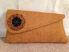 African Handmade Clutch Mustard - Etsy Beaded Decorations, Handmade Clutch, Bridesmaid Party, Hand Beading, Party Gifts, Continental Wallet, Evening Bags, Clutches, Mustard