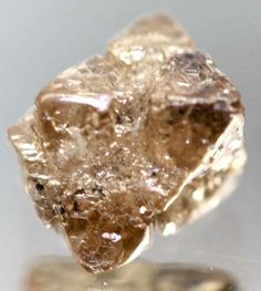 Australian cognac rough diamond Raw Diamond Rings, Mineral Jewelry, Rough Gems, Mineral Stone, Types Of Gemstones, Minerals And Gemstones, Raw Diamond, Uncut Diamond