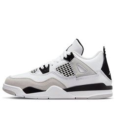 (GS) Air Jordan 4 'Hyper Violet' FQ1314-151 - KICKS CREW Sporty White Lace-up Air Jordan 4, White Mesh Sneakers With Boost Midsole, White Mesh Sneakers With Comfortable Midsole, Air Jordan 4 Low-top Sports Shoes With Translucent Outsole, Air Jordan 4 Low-top With Translucent Outsole For Sports, Air Jordan 4 Low-top With Translucent Outsole For Streetwear, Low-top Air Jordan 4 With Translucent Outsole For Sports, Low-top Fade-resistant Air Jordan 4 For Streetwear, White Custom Sneakers With Translucent Outsole In Mesh