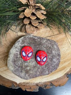 Description Take your style to new heights with these Spiderman Stud Earrings. These Super Hero-inspired oval resin earrings feature a bold red background with Spiderman's iconic eyes and web design. Show off your love for your favorite character with these quirky and playful earrings. Details 1" resin oval shaped Post: Silver Features One of a kind, fashion jewelry, everyday jewelry Great gift for that special girl, anniversary gift, birthday gift or gift to say how much you care. Check out the rest of our store for other great products!Fast Shipping Satisfaction Guaranteed Your source for great products shipped in a pink box with a thank you gift and discount coupon shipped from Pocatello ID Questions/Feedback Questions? You can reach me at rpink80 at pinktifuloflove or by Ebay message D Feedback Questions, Playful Earrings, Jewelry Everyday, Creative Memories Scrapbooking, Earrings Clay, Pink Box, Special Girl, Creative Memories, Resin Earrings