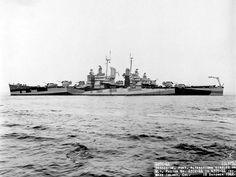 an old photo of a large ship in the water