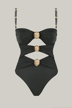 Turn heads at the beach with our Colorblock Cut-Out One-Piece Swimsuit. This sexy, plain-patterned swimsuit features eye-catching cut-out details and a flattering bikini bottom type. Designed with a wireless bra for comfort, it has spaghetti straps and a sleeveless cut for a sleek, modern look. Made from high-stretch knitted fabric, this short-length swimsuit ensures a perfect fit and ease of movement. Perfect for making a bold statement by the pool or on the sand. Composition: 80% Polyamide, 20 Cutout Bodysuit For Swimming Beachwear Style, Summer One-piece Cutout Swimwear, Summer Cutout Tankini For Sunbathing, Summer Tankini With Cutout For Sunbathing, Elegant Cutout Swimwear For Poolside, Elegant Poolside Cutout Swimwear, Cutout Sleeveless Swimwear For Sunbathing, Sleeveless Cutout Swimwear For Sunbathing, Beachwear Bodysuit With Cutout For Beach Party