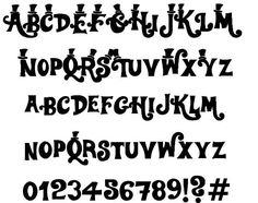 the upper and lower case of an old english alphabet, with black ink on white paper