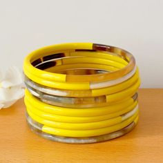 Yellow Horn Bangle, Genuine Natural Buffalo Horn Lacquered Bangle, Lacquered Bangle, Horn Bracelet, Boho Style Buffalo Horn Jewelry - Etsy Vietnam Adjustable Yellow Round Bangle, Horn Bracelet, Horn Jewelry, Cherry Hill, Bracelet Boho, Boho Style, Horn, Buffalo, Boho Fashion