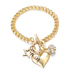 Fashion Bow Cuff Crystal Rhinestones Gold Heart Bracelet Bangle For Women Lovers Party Jewelry Start Mujer Pulseras GiftsModel Number:4000424084001 Gold Charm Bracelet For Party, Gold Alloy Charm Bracelet For Party, Adjustable Party Heart Charm Bracelet, Elegant Heart-shaped Charm Bracelet For Party, Elegant Metal Heart Bracelet For Party, Adjustable Bracelet With Heart Charm For Party, Adjustable Chain Bracelet For Party, Valentine's Day, Adjustable Chain Bracelet For Valentine's Day Party, Adjustable Chain Bracelet For Party On Valentine's Day