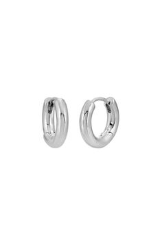 Finish - Silver Gold-plated Tarnish-resistant Hoop Earrings, Tarnish-resistant Gold-plated Hoop Earrings, Gold Plated Polished Hoop Earrings, Small Hoop Gold-plated Jewelry With Shiny Finish, Everyday Gold-plated Hoop Earrings With Charms, Jewelry Cleaner, Jewelry Pouch, 14kt Gold, Out Of Style