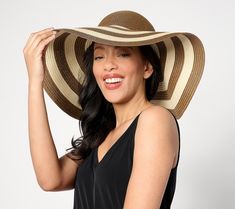 From weekend getaways and tropical vacations to fun destinations that are closer to home, like a backyard barbecue or soaking up the sun at the local pool, the Riviera sun hat is ready to cover you with a chic look and cool shade. From Women with Control®. Beachwear Sun Hat For Vacation, Lightweight Beachwear Sun Hat For Poolside, Vacation Beachwear Hats For Sunbathing, Spring Beachwear Sun Hat For Sunbathing, Beachwear Hat For Spring Travel, Beachwear Hats For Vacation, Summer Beachwear Straw Hat For Travel, Beachwear Travel Hats With Curved Brim, Spring Travel Beachwear Hat