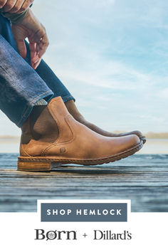 Shop HEMLOCK now on Dillards.com! Rugged Leather Slip-on Chelsea Boots, Classic Leather Chelsea Boots With Cushioned Footbed, Western Leather Chelsea Boots With Round Toe, Rugged Slip-on Chelsea Boots For Outdoor, Rugged Outdoor Chelsea Slip-on Boots, Fall Leather Slip-on Work Boots, Western Slip-on Boots With Removable Insole, Fall Leather Work Boots With Slip-on Design, Slip-on Leather Work Boots With Leather Sole