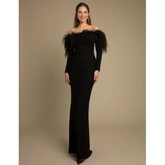 Silhouette:Mermaid / Trumpet; Hemline / Train:Floor Length; Closure:Zipper UP; Built-In Bra:Yes; Embellishment:Feather; Fabric:Stretch Crepe; Sleeve Length:Long Sleeve; Tips:Colors may vary slightly due to different monitor settings,Professional dry cleaner only; Boning:No; Style:Black Dress,High Split,Elegant; Occasion:Formal; Neckline:Off Shoulder; Front page:Evening Gown; Listing Date:09/11/2024; Bust:null; Hips:null; Hollow to Floor:null; Waist:null Black Long Dresses Elegant, Winter Gowns Elegant, Black Long Dress Elegant, Barristers Ball, Masquerade Dress, Winter Gowns, Feather Fabric, Long Dresses Elegant, Mermaid Evening Gown