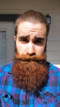 Big Beard, Beard Images, Beard Envy, Mens Facial Hair Styles, Epic Beard, Red Beard, Ginger Beard, Big Beards, Beard Hairstyle