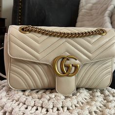 Brand New Gucci Bag. Can Wear It Like Crossbody Or On Shoulder. Comes With Dust Bag. Luxury Gucci Crossbody Shoulder Bag, Designer Gucci Shoulder Bag, High-end Gucci Shoulder Bag, High-end Gucci Shoulder Bag With Gold-tone Hardware, Luxury Gucci Bag With Branded Hardware, Luxury Gucci Shoulder Bag With Dust Bag, High-end Gucci Bags With Gold-tone Hardware, Gucci Shoulder Bag With Gold-tone Hardware, Designer Gucci Shoulder Bag With Gold-tone Hardware