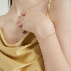 Delicate and simple gold snake bracelet. This is a fabulous bracelet to wear on its own or layer with other pieces. This timeless bracelet is a perfect addition to your jewelry collection! ………………………………….D E T A I L S• Materials: Stainless steel, 18k gold plating.• Length: 6.3 inches (16 cm) + extension 2 inches (5 cm)• This product is hypoallergenic, water and tarnish resistant Contemporary Fine Jewelry, Snake Bracelet, Minimal Jewelry, Gold Snake, Jewelry Branding, Jewelry Care, Gold Plating, Jewelry Collection, 18k Gold