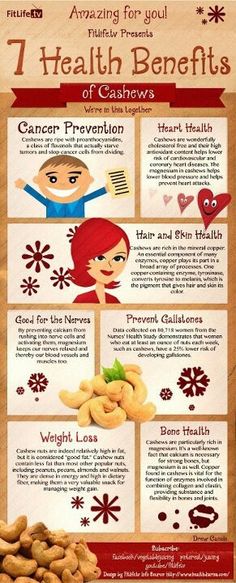 Benefits of cashews Benefits Of Cashews, Cashews Benefits, Food Benefits, Coconut Health Benefits, Benefits Of Coconut Oil, Food Info, Food Facts, Nutrition Health, Back To Nature