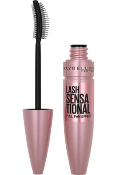 Shop Maybelline's Lash Sensational Washable Mascara. A fanning brush with 10 layers of bristles reveals a full flourish of lashes for a sensational bold effect. Nex York, Best Lengthening Mascara, Best Drugstore Mascara, Maybelline Lash Sensational Mascara, Mascara Maybelline, False Lash Effect Mascara, Smudge Proof Eyeliner, Maybelline Mascara, Drugstore Mascara