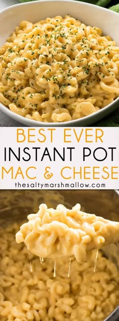 the best ever instant pot macaroni and cheese