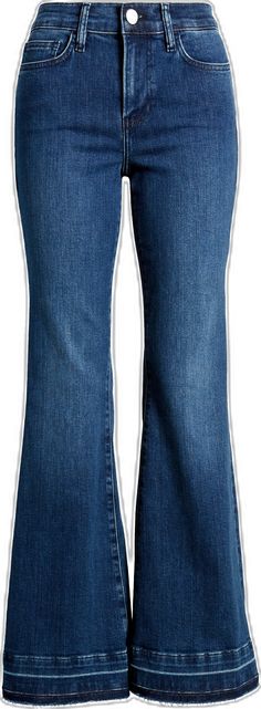 Released Hem Jeans, Hem Jeans, Flare Jeans, Stretch Denim, Casual Chic, Top Brands, Nordstrom, Collage, Luxury Fashion