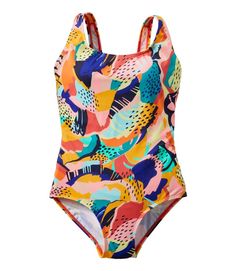 Women's BeanSport Swimwear, Scoopneck Tanksuit, Print | Swimwear at L.L.Bean Comfortable Swimwear, Rain Pants, Soft Cup Bra, Print Swimwear, Built To Last, Kids Outerwear, Print Swimsuit, Women's Swimwear, Shop Mens Clothing