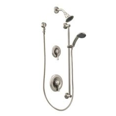 an image of a shower head and handset