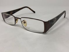 FENDI F874 700 Eyeglasses Frame Italy 53-17-135 Brown/Snake Print TP99. Shipped with USPS First Class. ! ANY FLAWS OR SCRATCHES WILL BE SHOWN IN THE PICTURES... PLEASE LOOK AT ALL PICTURES!!!! YES WE TAKE RETURNS!!! ! Thank you for your interest in our listing All listings are for the FRAME ONLY!!!!!!! HOWEVER, IF THERE ARE LENS IN PICTURE YOU WILL GET THEM AS PICTURED            All available sizing information will be listed in the title. How to determine your size: The best way to determine w Brown Snake, The Temple, The Bridge, Snake Print, Eyeglasses Frames, All Pictures, Temple, Bridge, Fendi