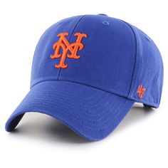 Head to the ballpark with a fresh piece of game day headwear with this New York Mets Legend MVP adjustable hat from '47. This has a classic baseball cap look and features the New York Mets logo proudly embroidered on the crown. Rock this with your go-to team tee for a complete look that will ensure your fandom is never questioned.Head to the ballpark with a fresh piece of game day headwear with this New York Mets Legend MVP adjustable hat from '47. This has a classic baseball cap look and featur New York Mets Logo, Wash Baseball Cap, Mets Baseball, Team Gear, Mlb Teams, 47 Brand, Fitted Caps, New York Mets, Baseball Caps