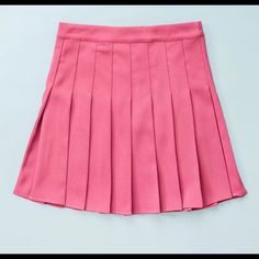 Adorable Pleated Mini Skirt, Brand New With Tags. Perfect For Disney, Party, School Etc.. Pet And Smoke Free Home Tennis Mini Skirt, Tennis Skirt Black, Mini Pleated Skirt, Pleated Tennis Skirt, Fancy Tops, Friend Outfits, Pink Skirt, Pleated Mini Skirt, Tennis Skirt