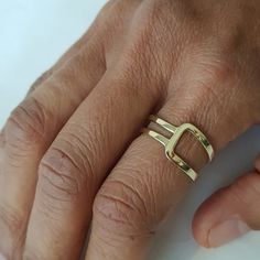 Adjustable Gold Ring for Women, Tribal Ring, Women's Ring, Wide Ring, Boho Ring, gold plated Jewelry, Boho Jewelry14k gold ring,smooth,shiny,plain surfaceAntique style large gold plated ringSpecifications:• Weight 3 Gram • Width upper part-9mm• Thickness-1.3 mm,• It is solid 14k gold,smooth,shiny,plain surfaceThis ring is available at any size for 4-9 USSKU RG1001Custom orders ******************Custom orders are always welcome! Please message me with your request before purchasing to determine t Adjustable Yellow Gold Stackable Rings Modern Style, Modern Yellow Gold Open Midi Rings, Modern Initial Ring With Open Design, Modern Initial Ring With Simple Open Design, Modern Open Initial Ring With Simple Design, Modern Initial Open Ring With Simple Design, Adjustable Modern Yellow Gold Rings, Modern Gold Midi Rings With Simple Design, Modern 14k Gold Open Ring Stackable Rings