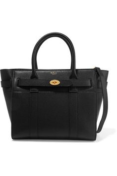 Mulberry | The Bayswater Zipped small textured-leather tote | NET-A-PORTER.COM Bayswater Tote, Gucci Loafers, Calvin Klein Collection, Hand Luggage, Window Shopping, Coach Swagger Bag, Arm Candy