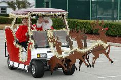 53 Golf cart Christmas parade ideas | christmas parade, golf cart ...