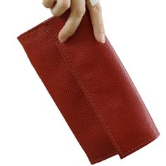 Handmade Ladies Red Wallet - Atitlan Leather Red Leather Wallet, Handmade Red Wallet, Red Leather Wallets For Everyday Use, Cute Red Wallets For Daily Use, Modern Red Wallet For Daily Use, Red Wallet, Wallets For Women Leather, Full Grain Leather, Fun To Be One