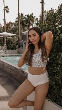 Pink Cove's Maya High Waisted Bottoms. Modest high-waisted swimsuit bottoms with full coverage for a flattering fit. Pair with a bikini or full coverage top for a chic beach look. Modest Bikinis, Modest Bathing Suits, Swimsuits Modest, Modest Bathing Suit, High Waisted Swimsuit Bottoms, Full Coverage Swimsuit, High Waisted Bottoms, Modest Swimsuits, Modest Swimwear