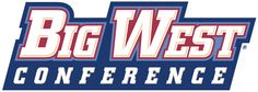 the big west conference logo is shown