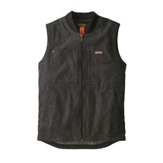 Workwear Men, Vest Patagonia, Canvas Vest, Work Vest, Patagonia Vest, Canvas Work, Mens Workwear, Workwear Fashion, Work Gloves