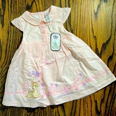 Adorable! Cannot Buy Anymore! Spring Disney Short Sleeve Dresses, Disney Style Short Sleeve Spring Dresses, Disney Cotton Summer Dress, Summer Cotton Disney Dresses, Summer Disney Cotton Dresses, Disney Sleeveless Spring Dress, Spring Sleeveless Disney Dresses, Pink Short Sleeve Disney Dress, Snow White Princess Dress