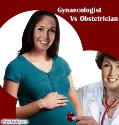 a pregnant woman with a stethoscope next to an image of a doctor