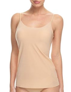 Lightweight Layering Whisper Weight Cami 	| Commando® Tops To Wear With Jeans, Layering Cami, Womens Sleepwear, Satin Nightie, Silk Chemise, Sleep Clothes, Satin Sleepwear, Big Boss, Fashion Lingerie