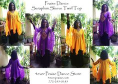 Praise Dance Seraphim Sleeve Twirl Top & Sash - $77.00 : 4ever Praise Dance Store, Praise Dancewear Praise Dance Flags, Kids Dancewear, Dance Store