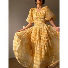 Olivia Mark - Belted Design Midi Dress with Waist Emphasis Waist Emphasis, France Dress, Vintage Print Dress, Party Long Dress, Sleeves Clothing, Vestidos Vintage, Silk Maxi Dress, Spring Summer Dress, Printed Dress