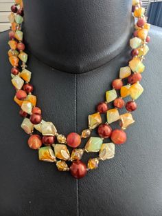 Women’s multicolor, necklace. Very Good condition, size OS. Detailed measurements: Overall Length - 14 inches Multicolor Necklace, Beading Inspiration, Necklace Shop, Vintage Boutique, Shop Necklaces, Jewelry Inspiration, Beading, Statement Necklace, Beaded Necklace