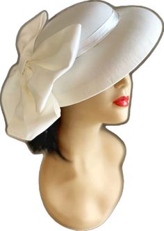 Elegant Adjustable Brimmed Bonnet, Adjustable Brimmed Elegant Bonnet, Adjustable Cream Hat For Evening, Adjustable Cloche Hat For Kentucky Derby And Church, Elegant Adjustable Bonnet For Summer, Elegant Adjustable Summer Bonnet, Cream Short Brim Felt Hat For Kentucky Derby, Classic Wide Brim Adjustable Fascinator, Classic Adjustable Wide Brim Fascinator