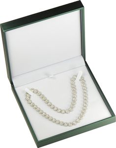 PRICES MAY VARY. Title: The Jewellery Pak Green Color Big Necklace Chain Gift Box Luxury Soft Touch PU Leather Material Necklace Storage Box Size 6.42"(W)*6.42〞(D)*1.57〞(H). Product Type: Departments > Shoe, Jewelry & Watch Accessories > Jewelry Accessories > Jewelry Boxes & Organizers > Jewelry Boxes Necklace Box Packaging, Organizers Jewelry, Expensive Necklaces, Jewelry Packaging Box, Green Exterior, Necklace Packaging, Necklace Storage, Big Necklace, Velvet Interior